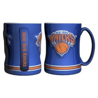 Boelter Brands NBA 2 Pack New York Knicks Sculpted Coffee Mug   Blue (14 oz)