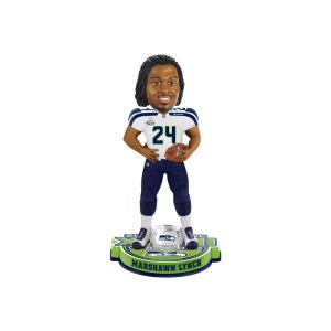 Seattle Seahawks Marshawn Lynch Forever Collectibles Super Bowl XLVIII Champs 8 Inch Bobble