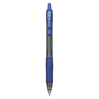 Pilot G 2 Refillable Gel Pen, 1.0mm Bold   Blue Ink (12 Per Pack)