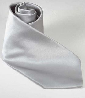 Silver Formal Tie Long Length JoS. A. Bank