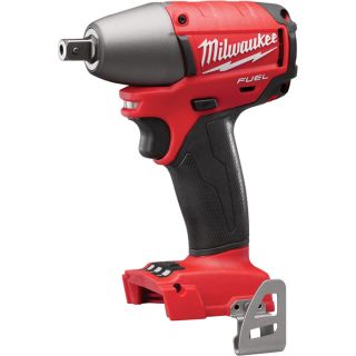 Milwaukee M18 FUEL Impact Wrench Kit   Tool Only, 1/2 Inch Square Drive with