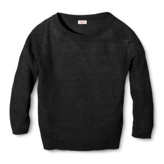Mossimo Supply Co. Juniors Pullover Sweater   Black XXL(19)