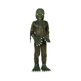 Swamp Monster Child Costume, Green, Boys