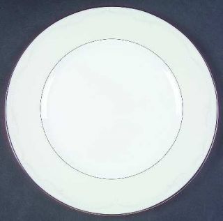 Waterford China Presage Dinner Plate, Fine China Dinnerware   Ribbon Rim W/Ename