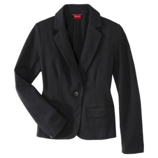 Merona Petites Long Sleeve Tailored Blazer   Black MP