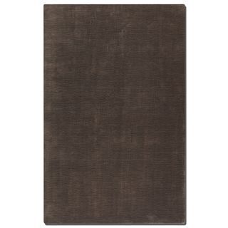 Danube Dark Lava Viscose Rug (8 X 10)