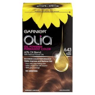 Garnier Olia Oil Powered Permanent Haircolor   6.43 Light Natural Auburn