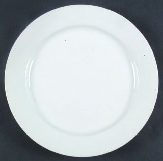 Williams Sonoma Basics Collection White Dinner Plate, Fine China Dinnerware   Al