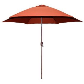 9 Aluminum Patio Market Umbrella   Rust