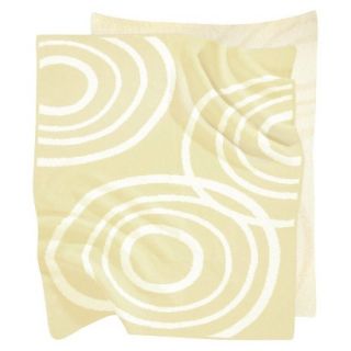 Daffodil Knitted Organic Cotton Blanket