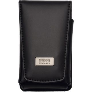 Nikon Coolpix Deluxe Leather Case   Black (5811)