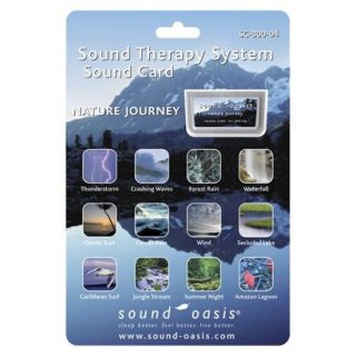 Sound Oasis Nature Journey Sound Card for Sound Machine for Sound Machine (S 