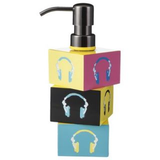 Headphone Girl Soap/Lotion Dispenser