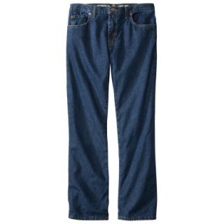 Dickies Mens Relaxed Straight Fit Flannel Lined Jean   Stone Washed Blue 32x34