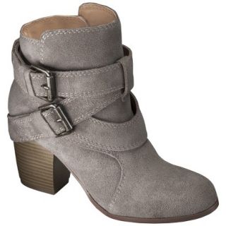 Womens Mossimo Supply Co. Jessica Suede Strappy Boot   Taupe 8.5