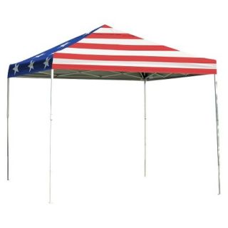 Shelter Logic 12 x 12 Pro Straight Leg Pop Up Canopy   American Pride