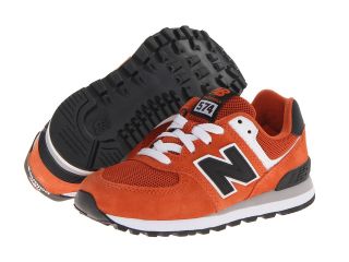New Balance Kids KL574 Boys Shoes (Orange)