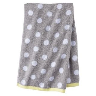 Circo Newborn Jacquard Dot Towel   Grey