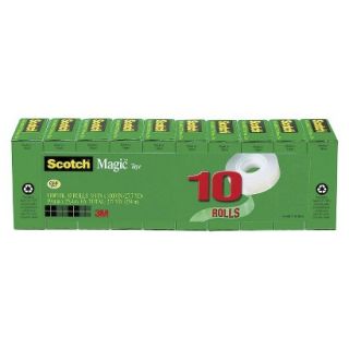 Scotch Magic Tape   10 Per Pack