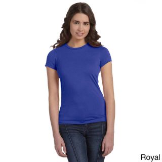 Bella Bella Womens Poly Cotton Short Sleeve T shirt Blue Size XL (16)