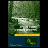 Biology of Streams and Rivers