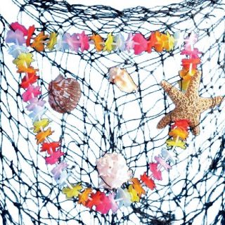 Authentic Fish Net Luau Decorating Kit