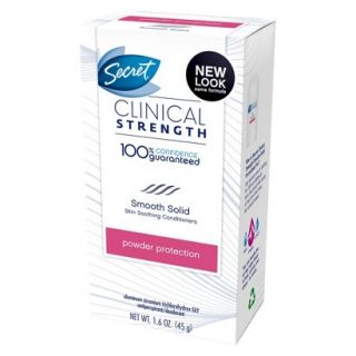 Secret Clinical Strength Smooth Solid Womens Antiperspirant & Deodorant Powder