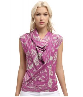 Vivienne Westwood Anglomania Cliff Top Womens Blouse (Purple)