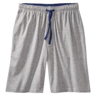 Hanes Premium Mens Knit Sleep Shorts   Grey XL