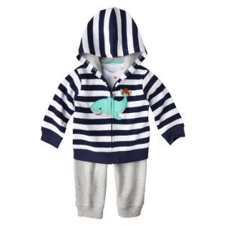 Just One YouMade by Carters Newborn Infant Boys Cardigan Set   Gray 9 M