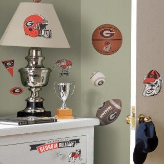 Georgia Bulldogs Removable Wall Decals