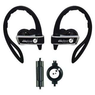Able Planet True Fidelity Sport Earphones with Microphone (SI350)   Black