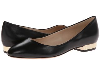 Nine West Fiore Womens Dress Flat Shoes (Black)
