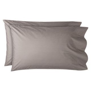 Threshold Percale Pillowcase Set   Gray Stone (Queen)