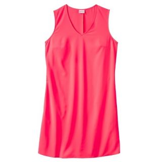 Merona Womens Woven Front Pocket Dress   Extra Pink   XL