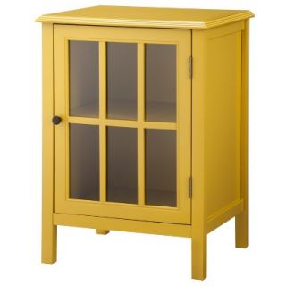 Accent Table Threshold™ Windham One Door Accent Cabinet   Yellow