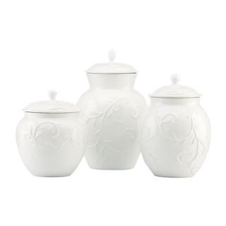 Opal Innocence Carved Canisters (set Of 3)
