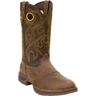 Durango Rebel 12 Inch Saddle Western Boot   Brown, Size 8 1/2, Model DB 5468