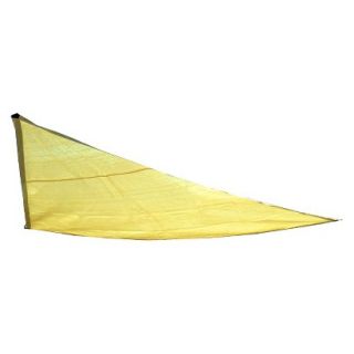 King Canopy Triangle Sun Shade Sail   Yellow (16)
