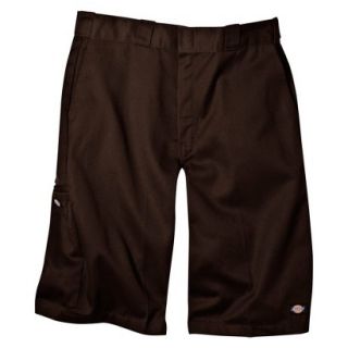 Dickies Mens 13 Loose Fit Multi Pocket Work Shorts   Dark Brown 28