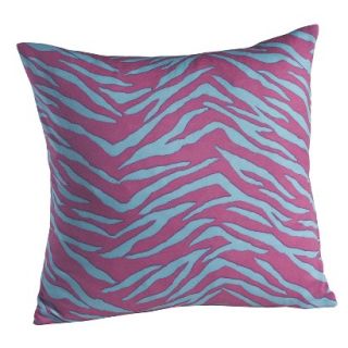 Zebra Print Jersey Stretch Slipcover   Pillow