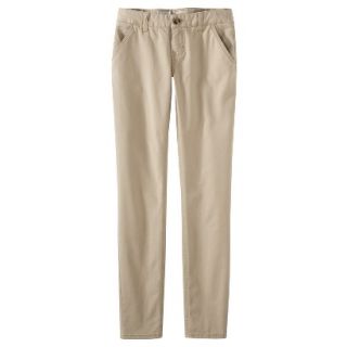 Mossimo Supply Co. Juniors Skinny Chino Pant   Bonjour Brown 9