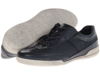ECCO Enrico Textile Sneaker Mens Shoes (Black)