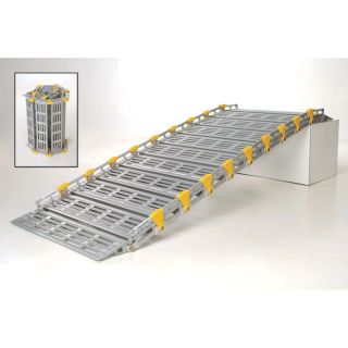 Roll A Ramp Roll Away Ramp   Up to 38 Inch Rise, 875 Lb. Capacity, 10ft.L x 30