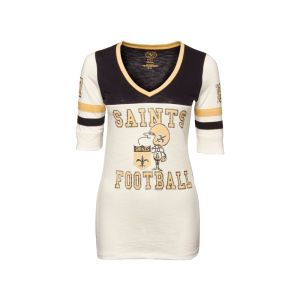 New Orleans Saints 47 Brand NFL Womens Debut T Shirt