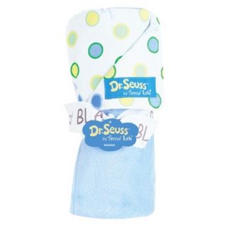Dr Seuss Oh the Places Dot Blanket
