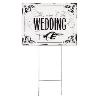 Wedding Yard Sign   This Way To The Wedding