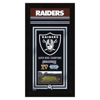 NFL Oakland Raiders Framed Championship Banner
