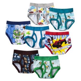 7 Pack Underwear , Little Boys Disney Pixar 2T 3T