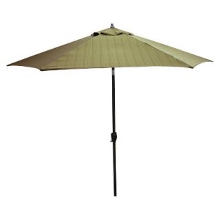Patio Umbrella   Green Woven 9